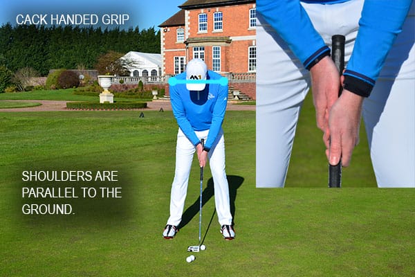 CACK-HANDED-GRIP